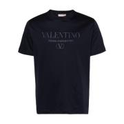 Valentino Garavani Blå T-shirts och Polos Blue, Herr