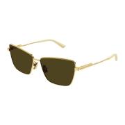 Bottega Veneta Sunglasses Yellow, Dam