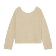 Marc O'Polo DfC oversize sweater Beige, Dam