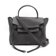 Celine Vintage Pre-owned Laeder axelremsvskor Black, Dam