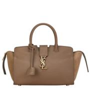 Yves Saint Laurent Vintage Pre-owned Laeder handvskor Beige, Dam