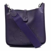 Hermès Vintage Pre-owned Laeder axelremsvskor Purple, Dam