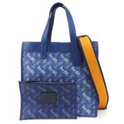 Coach Pre-owned Pre-owned Plast handvskor Blue, Dam