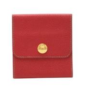 Hermès Vintage Pre-owned Laeder plnbcker Red, Dam