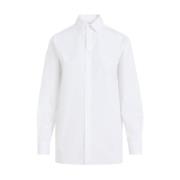 Ralph Lauren Adrien LS Vit Bomullsskjorta White, Dam