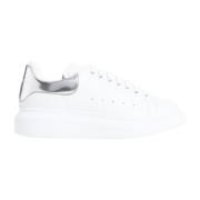 Alexander McQueen Vita Lädersneakers Chic Stil White, Dam