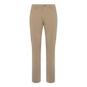 Boggi Milano B Tech B-Tech Stretch Nylon Byxor Beige, Herr