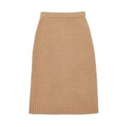 Ines De La Fressange Paris Damia Skirt Brown, Dam