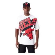 New Era Bulls NBA Vit T-shirt White, Herr