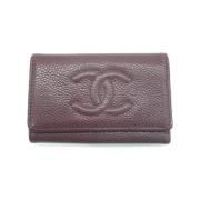 Chanel Vintage Pre-owned Laeder nyckelhllare Brown, Dam