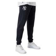 New Era MLB Team Logo Jogger Byxor Blue, Herr