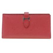 Hermès Vintage Pre-owned Tyg plnbcker Red, Dam