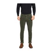 Mason's Sammet Chino Byxor Slim Fit Grön Green, Herr