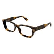 Gucci Snygga Glasögon för Kvinnor Brown, Unisex