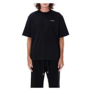 Off White Windy Arrow Skate T-Shirt Svart Vit Black, Herr