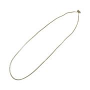 Chloé Pre-owned Pre-owned Metall halsband Yellow, Dam