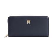 Tommy Hilfiger Dragkedja Plånbok Blue, Dam