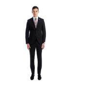 Manuel Ritz Elegant Suit Set for Men Black, Herr