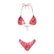 F**k Stiligt Bikini Set Multicolor, Dam