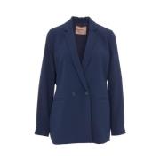 Twinset Elegant Jacka Blue, Dam