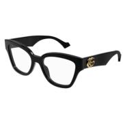 Gucci Stiliga solglasögon Gg1424O Black, Unisex