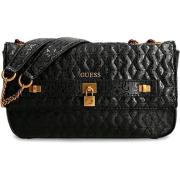 Guess Konvertibel Crossbody Flapväska Black, Dam