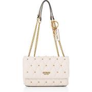 Guess Konvertibel Crossbody Flap Väska White, Dam