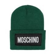 Moschino Keps med logo Green, Unisex