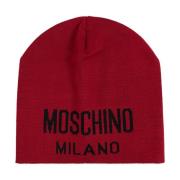 Moschino Keps med logo Red, Unisex