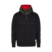 Tommy Jeans Hoodie med huva Black, Herr