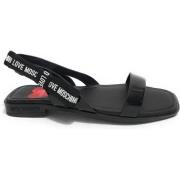 Love Moschino Låga Sandaler Black, Dam