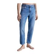 Calvin Klein Jeans Klassiska Straight Jeans Blue, Herr