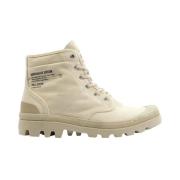 Palladium Höga Top Sneakers White, Herr