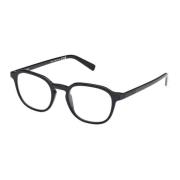 Ermenegildo Zegna Svart Grå Glasögonbågar Ez5269 Black, Unisex