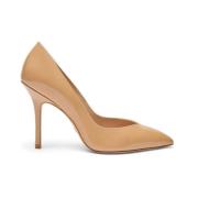 Stuart Weitzman Elegant V-Cut Stiletto Pump Beige, Dam