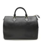 Louis Vuitton Vintage Pre-owned Laeder louis-vuitton-vskor Black, Dam