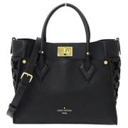 Louis Vuitton Vintage Pre-owned Laeder louis-vuitton-vskor Black, Dam