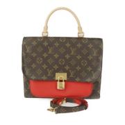 Louis Vuitton Vintage Pre-owned Canvas louis-vuitton-vskor Brown, Dam