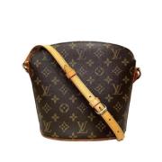 Louis Vuitton Vintage Pre-owned Canvas louis-vuitton-vskor Brown, Dam