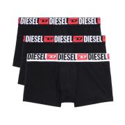 Diesel Boxerbriefs Set med Stretch Bomull Black, Herr