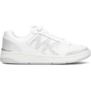 Michael Kors Rebel Lace Up Låga Sneakers White, Dam