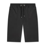 Balmain Shorts med logotyp Black, Herr