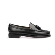 Sebago Svarta Snörskor Klassisk Stil Black, Herr