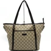 Gucci Vintage Pre-owned Tyg gucci-vskor Beige, Dam