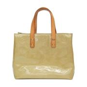 Louis Vuitton Vintage Pre-owned Canvas axelremsvskor Beige, Dam