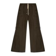 Rick Owens Cargobelas Heavy Cotton Poplin Pants Brown, Herr