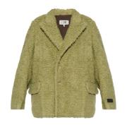 MM6 Maison Margiela Jacka med logotyp Green, Dam