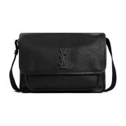 Saint Laurent Niki Messenger Väska Black, Herr