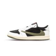 Jordan Travis Scott Olive Low Retro Sneaker Multicolor, Herr