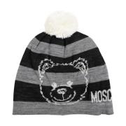 Moschino Keps med logo Gray, Dam